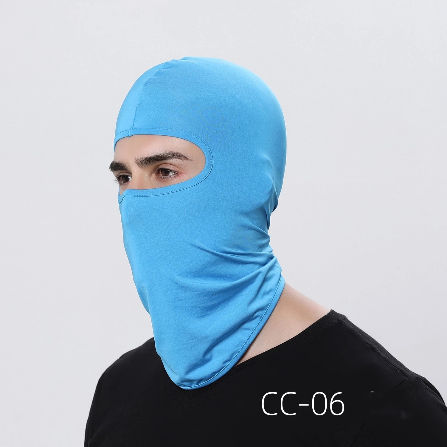 Musion Motorcycle Balaclava Sun Protection Full Face Mask Breathable Mesh Airsoft Mask Balaclava Bicycle Cycling Head Cover Unde